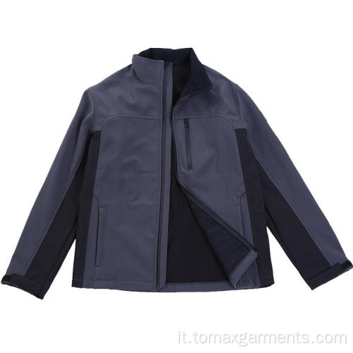 Giacca casual da uomo Softshell Zipper